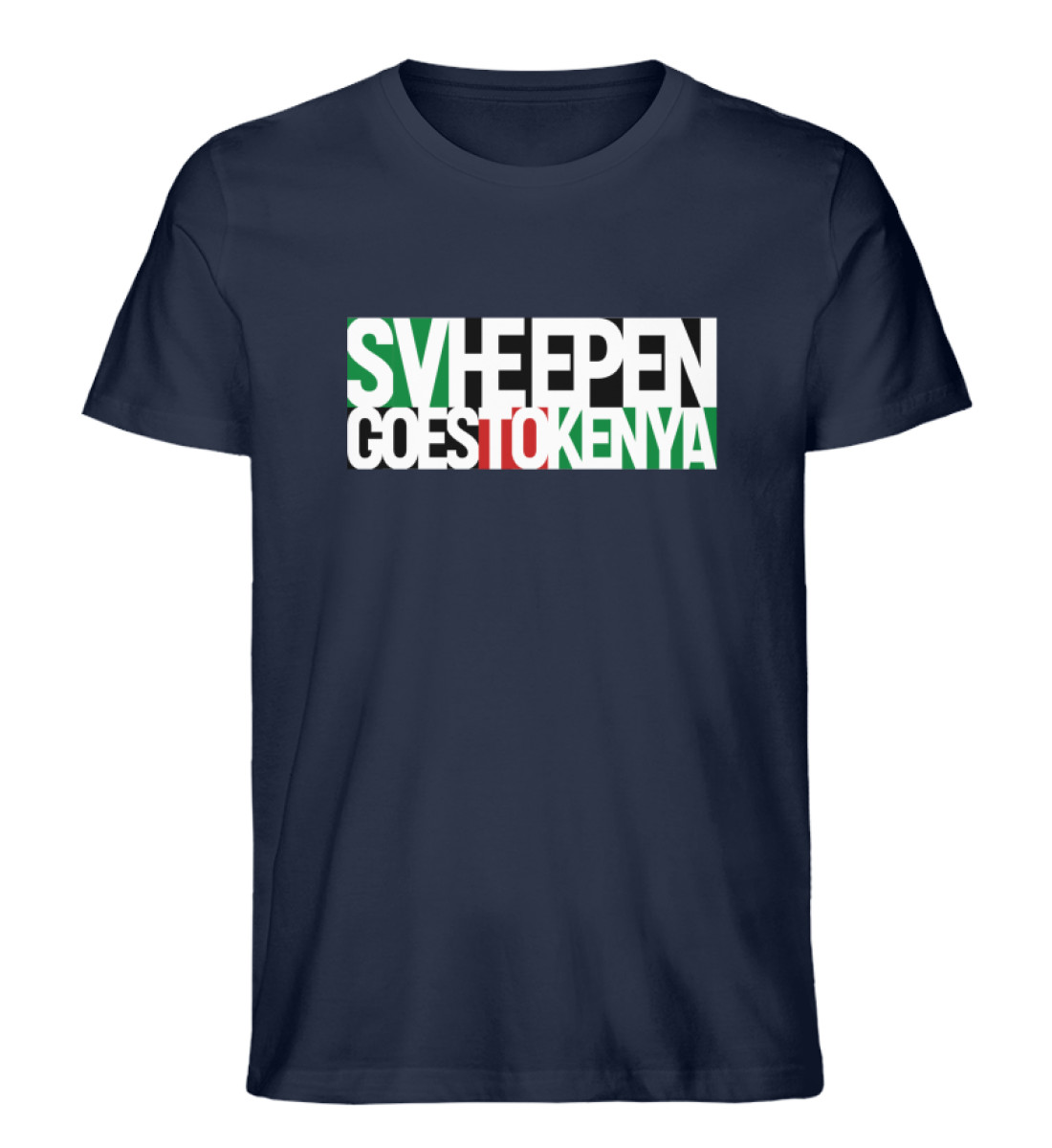 Heepen goes to kenya - Herren Premium Organic Shirt-6887