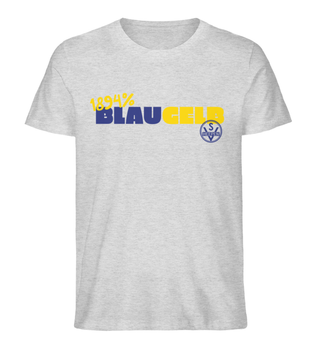 Blau Gelb - Herren Premium Organic Shirt-6892
