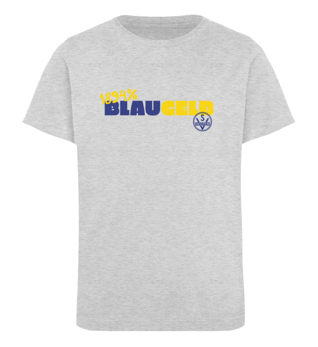 Blau Gelb - Kinder Organic T-Shirt-6892
