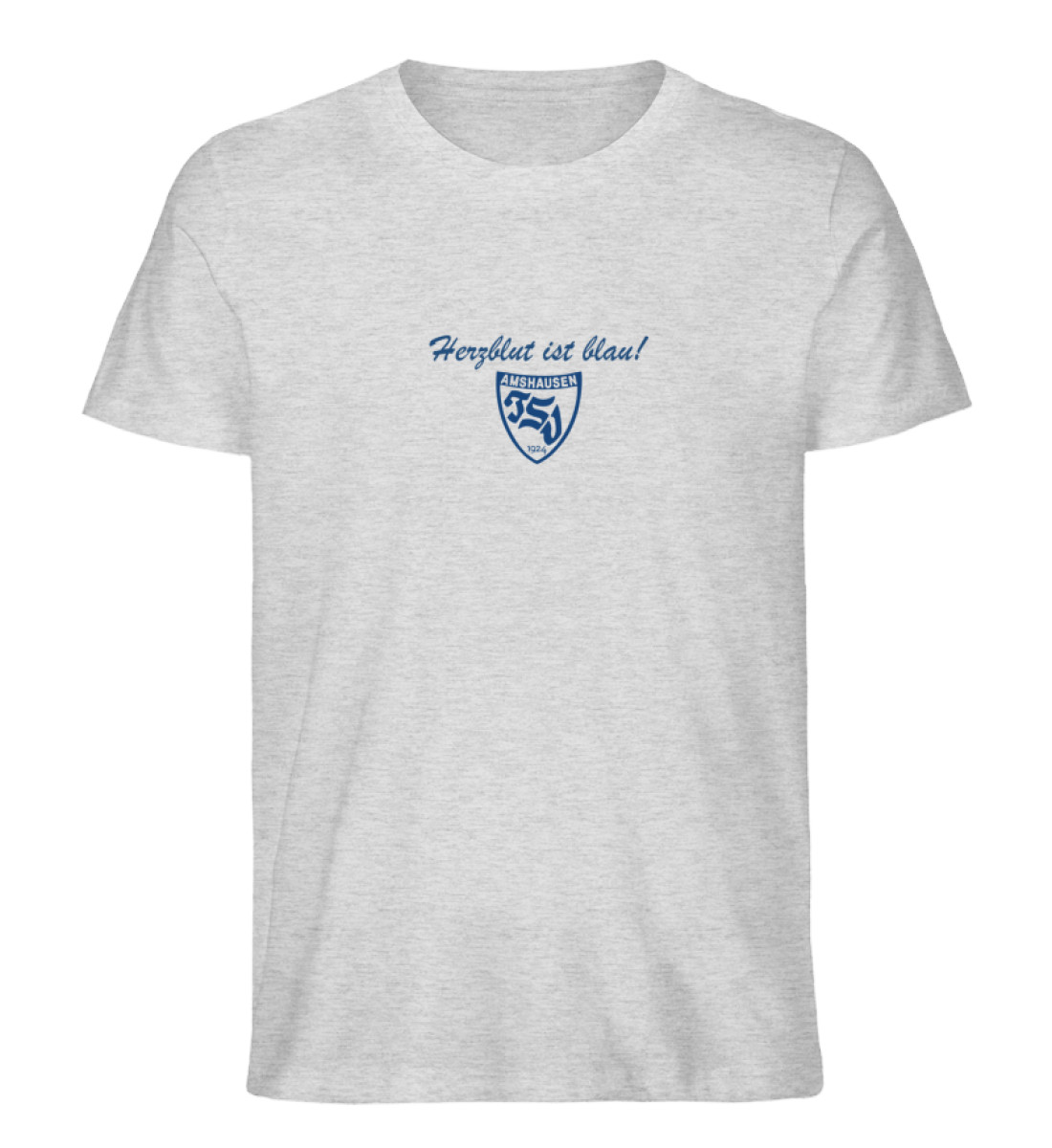 Herzblut ist blau - Herren Premium Organic Shirt-6892