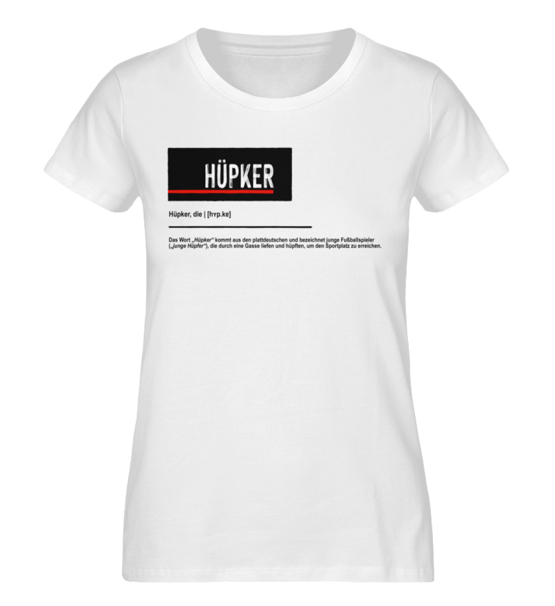Hüpker - Damen Premium Organic Shirt-3