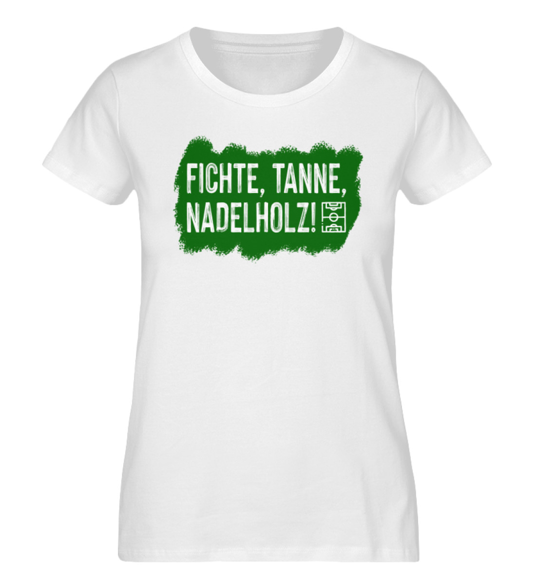 Fichte, Tanne, Nadelholz - Damen Premium Organic Shirt-3