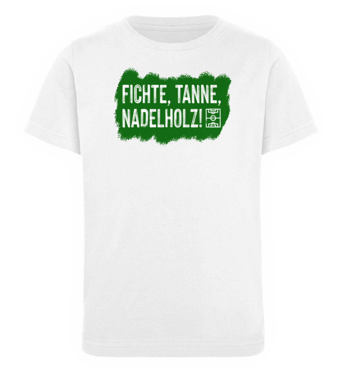 Fichte, Tanne, Nadelholz - Kinder Organic T-Shirt-3