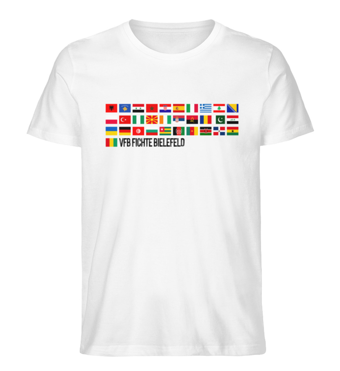 NATIONS UNITED - Herren Premium Organic Shirt-3